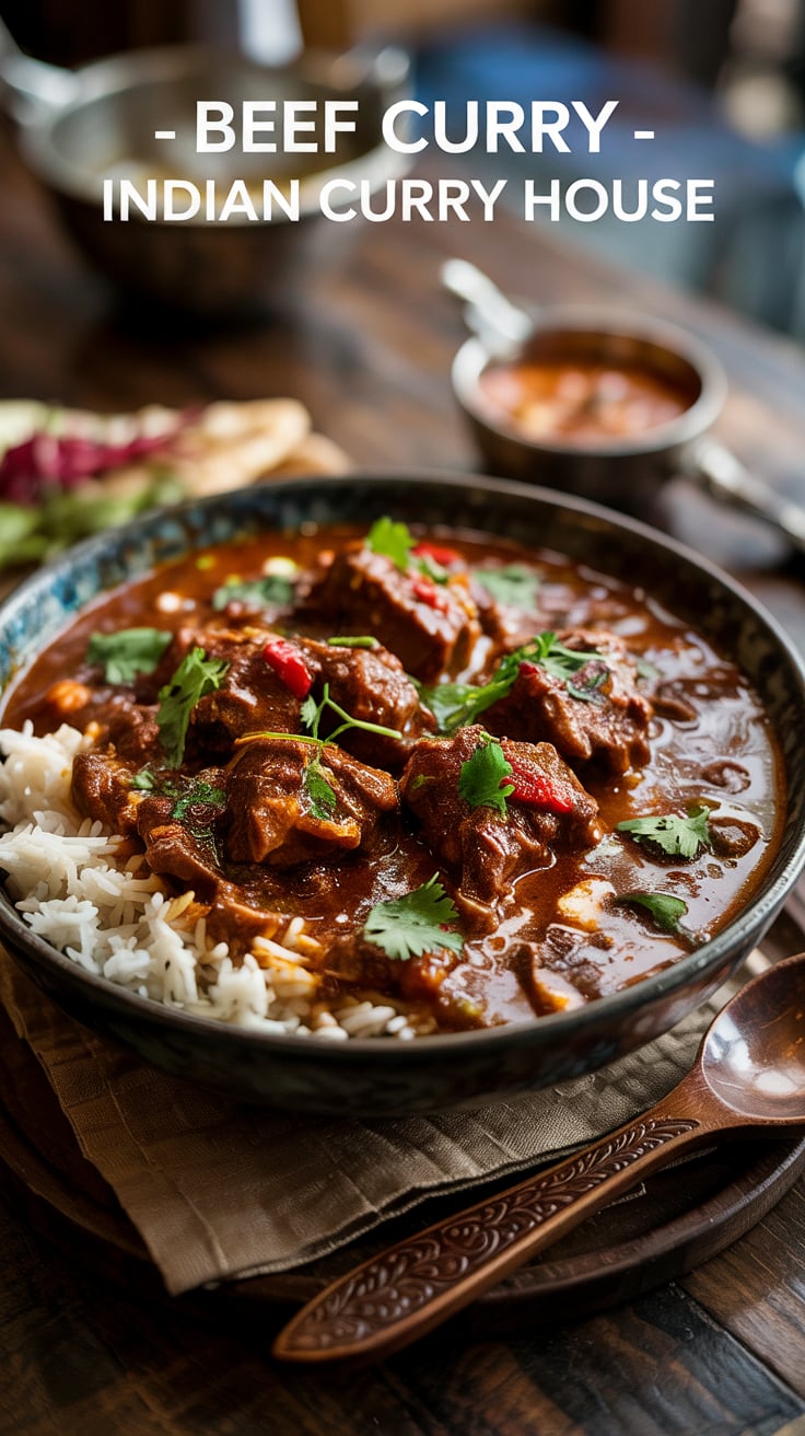 Create your own culinary masterpiece with this copycat recipe for beef curry that rivals the beloved dishes from Indian curry house. Packed with aromatic spices and a luscious sauce, each mouthwatering bite promises the authentic taste you adore without the need for takeout.