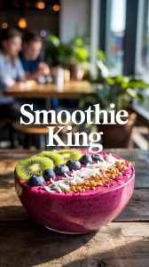 Dive into a homemade version of Smoothie King’s popular Smoothie Bowl, where you can recreate that vibrant, tropical flavor right in your kitchen. This copycat recipe not only tastes just like the original but also allows for endless variations, making each bowl a unique and delightful experience. Are you ready to blend?
