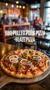 Experience the mouthwatering taste of Blaze Pizza’s BBQ Pulled Pork Pizza made easy with this copycat recipe that captures all the authentic flavors.