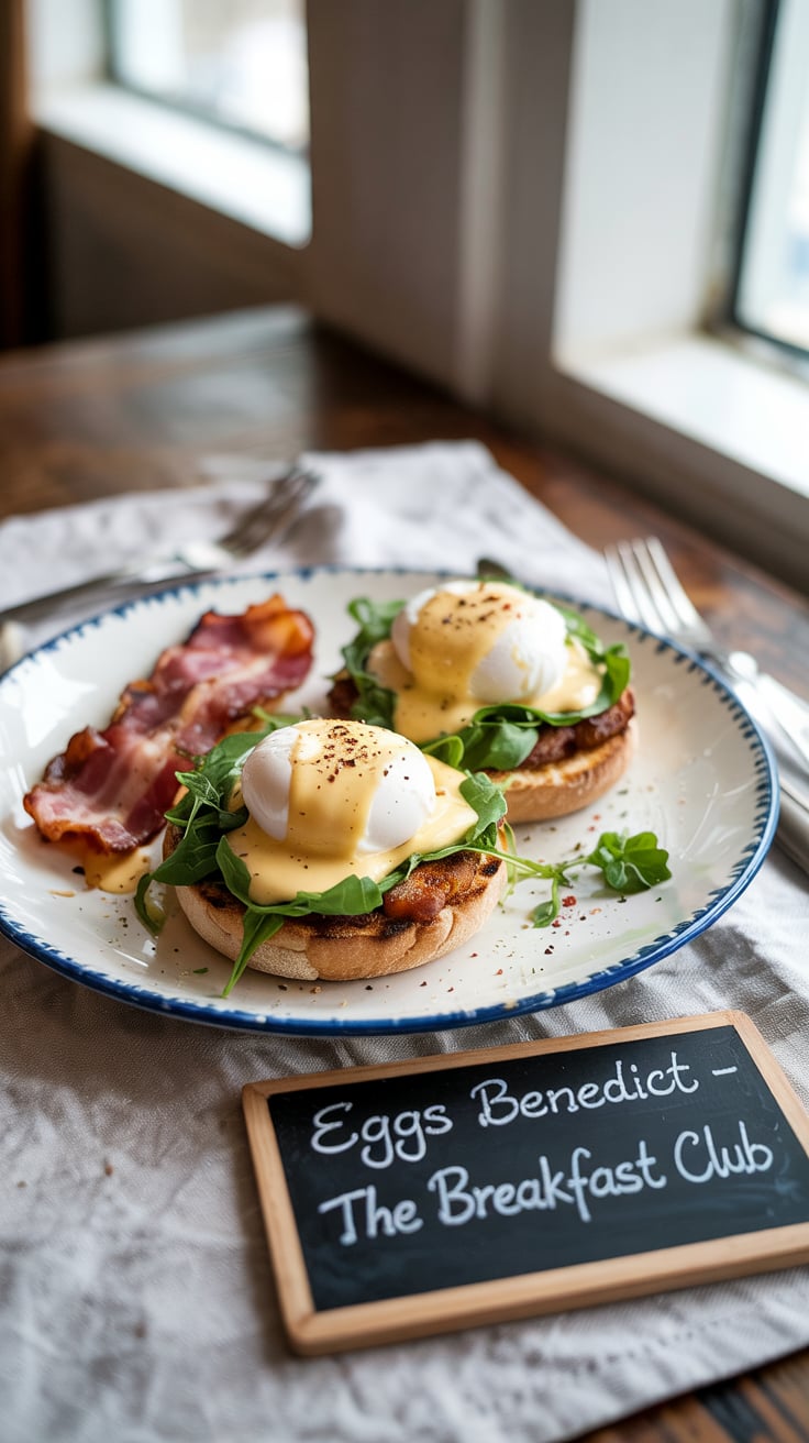 Craving that iconic Eggs Benedict you adore from The Breakfast Club? Look no further! This copycat recipe captures the essence of buttery hollandaise and savory Canadian bacon, giving you all the flavors you love in the comfort of your own kitchen. Breakfast just became a gourmet affair!