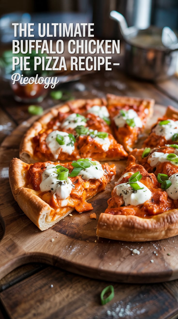 Experience the bold, spicy flavor of Pieology’s Ultimate Buffalo Chicken Pie with this copycat recipe that tastes just like the original, packed with tender chicken and tangy sauce.
