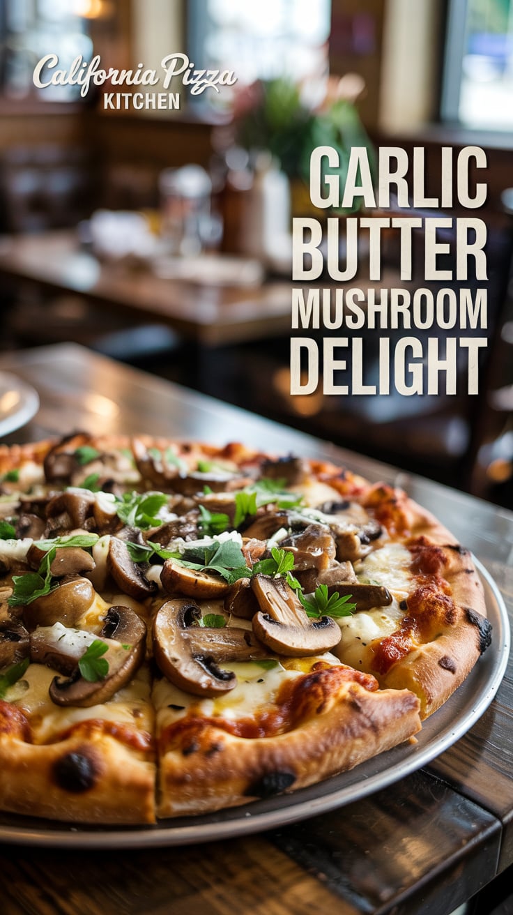 This homemade version of California Pizza Kitchen’s Garlic Butter Mushroom Delight captures every buttery, garlicky, and earthy bite, making it a pizza lover’s dream.