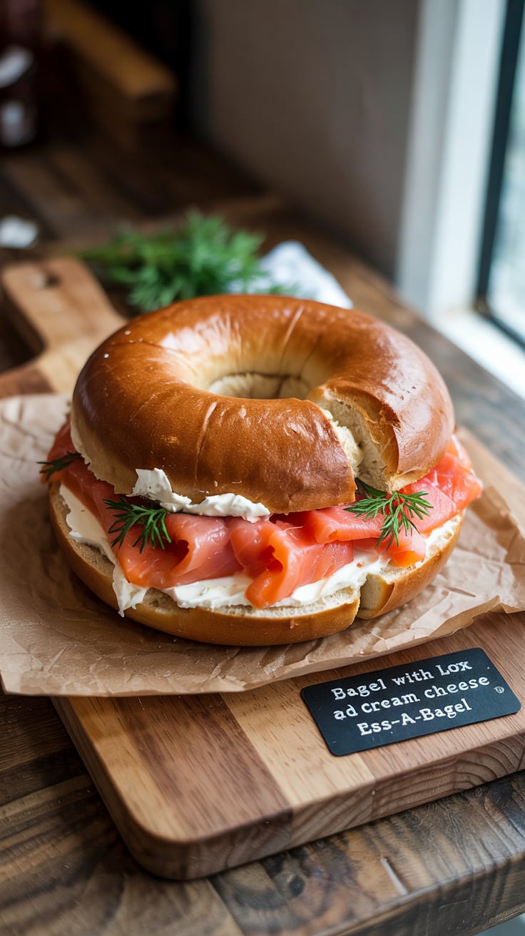 Craving that perfect combination of tangy cream cheese and savory lox from Ess-a-Bagel? This easy-to-make copycat recipe captures the essence of the deli classic, elevating your breakfast or brunch with vibrant flavors and fresh ingredients. Get ready to enjoy a gourmet experience at home!