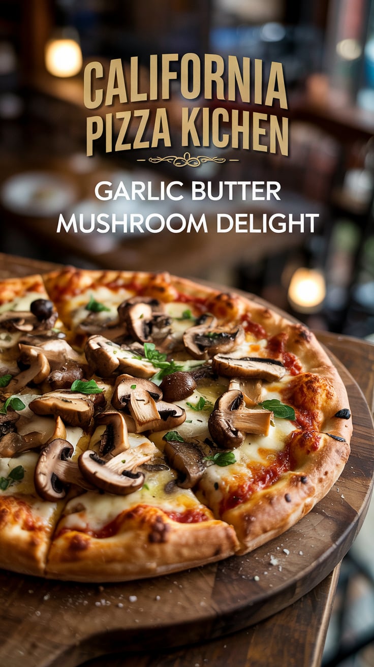 Craving garlic butter and mushrooms on a perfectly baked crust? This copycat recipe recreates California Pizza Kitchen’s Mushroom Delight with ease and authenticity.