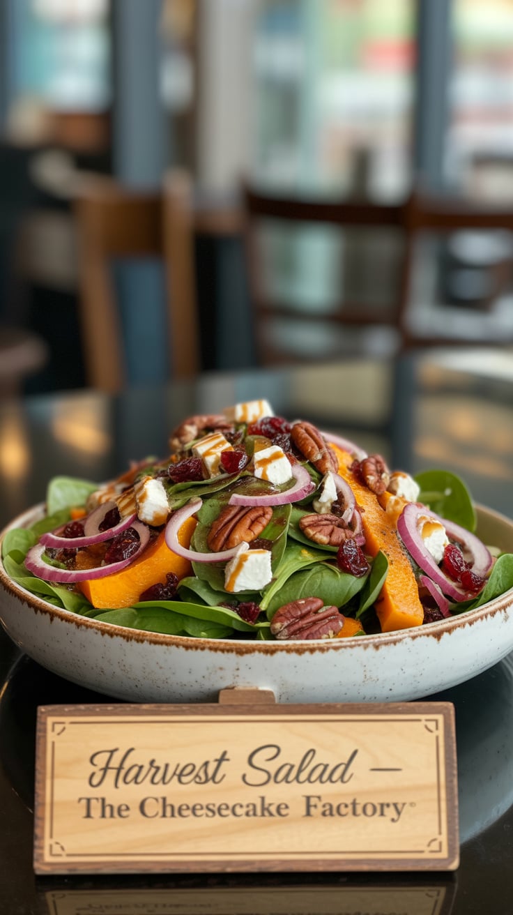 Craving that delightful Harvest Salad from The Cheesecake Factory? Look no further! Our easy-to-make copycat version captures the essence of the original, combining fresh flavors and hearty textures in a way that will leave your taste buds singing.