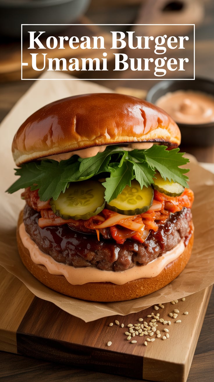 Elevate your mealtime with an irresistible Korean BBQ Burger that’s a true homage to Umami Burger! This easy copycat recipe unlocks the secrets to achieving that perfect balance of spice and sweetness, allowing you to enjoy restaurant-quality flavors from the comfort of your kitchen.