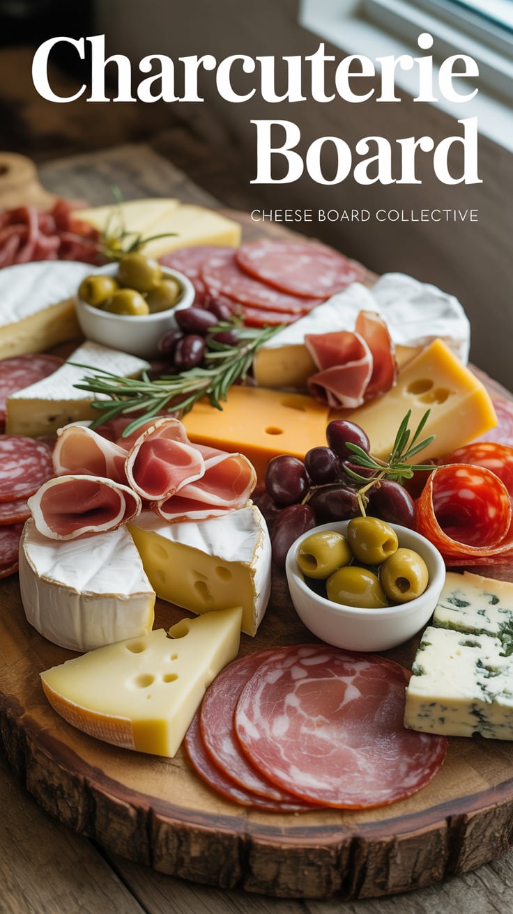 Want to impress friends and family like the Cheese Board Collective? This copycat recipe for a charcuterie board allows you to recreate that perfect balance of flavors and visual appeal right at home. Dive in and learn the art of assembling a delightful selection that captivates everyone.