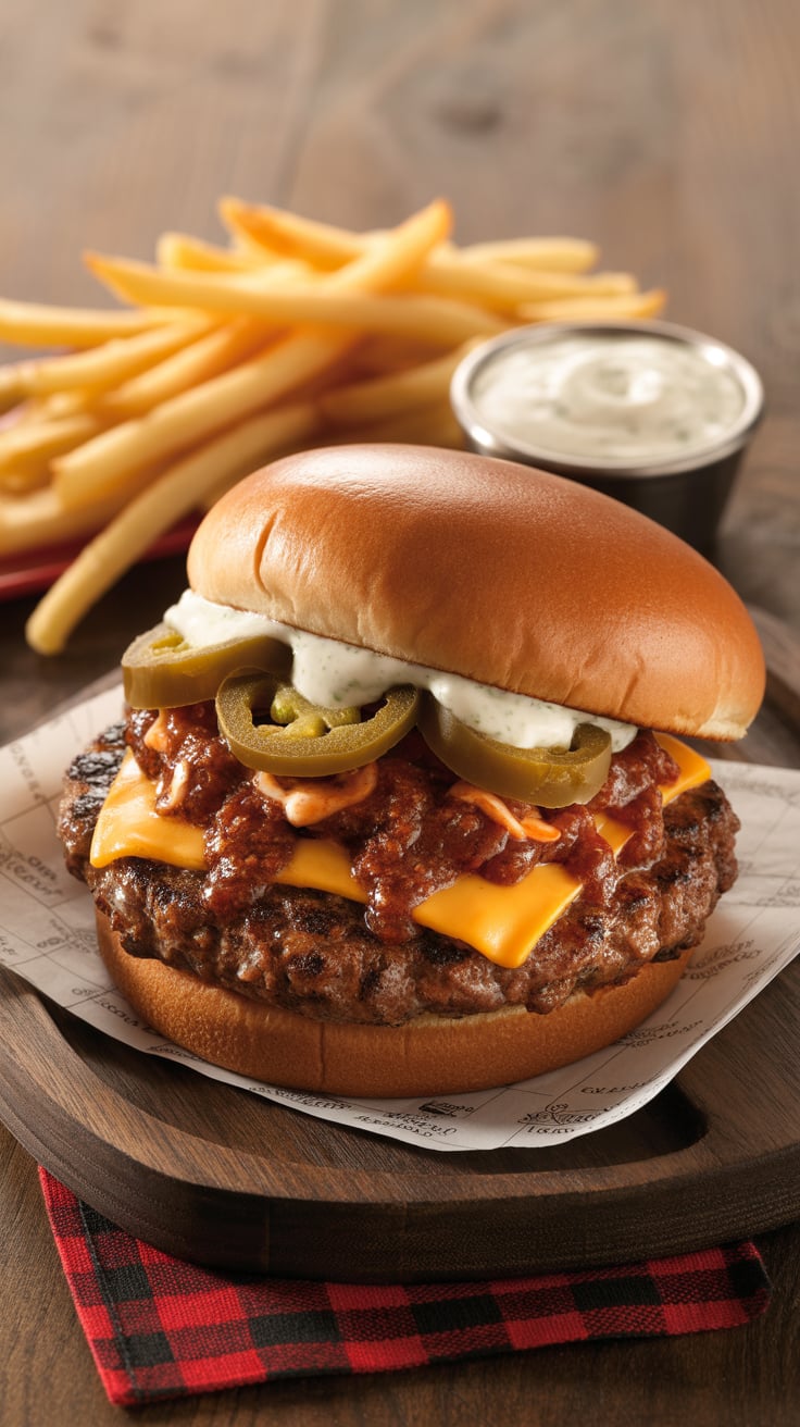 Turn up the heat with our El Diablo Burger recipe, inspired by the beloved Chili’s classic. This easy-to-make copycat version combines a juicy patty with fiery toppings, delivering a burger experience that’s just as satisfying as the restaurant favorite.