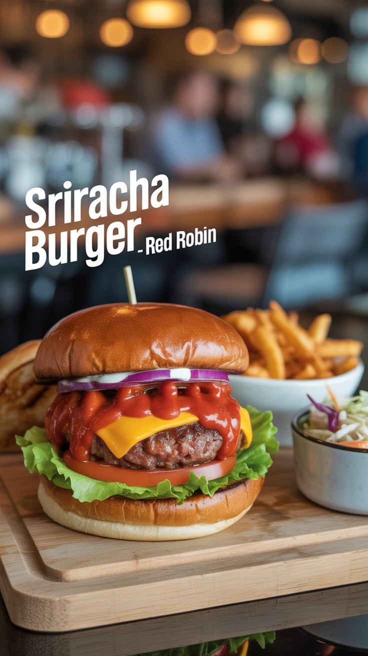 Get ready to ignite your taste buds with our Sriracha Burger, a mouthwatering copycat of Red Robin’s fan favorite! This recipe perfectly captures the spicy kick and savory flavors that makes the original burger so irresistible, allowing you to enjoy a gourmet experience right at home.