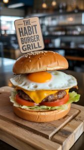 Elevate your mealtime with the ultimate Fried Egg Burger, crafted to taste just like the original from The Habit Burger Grill. With its rich toppings and perfectly cooked egg, this copycat dish promises a savory indulgence that’s perfect for any occasion—your family and friends will be begging for seconds!