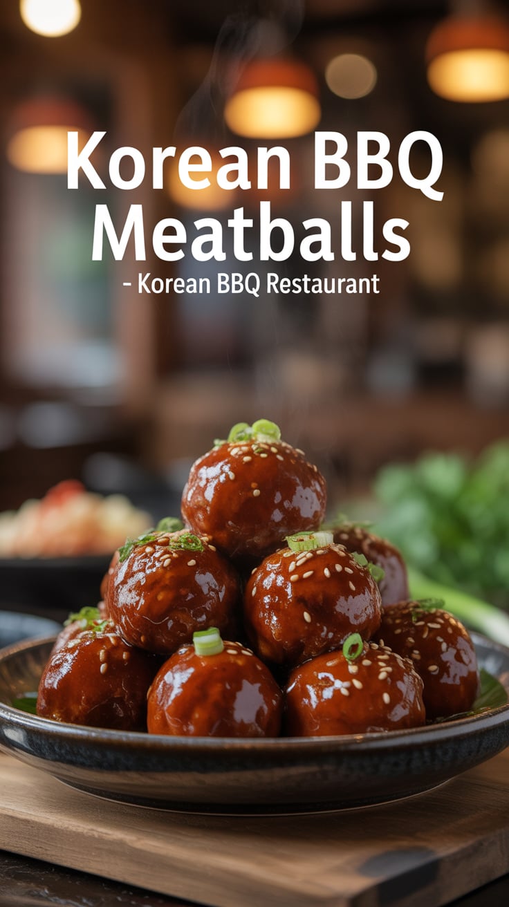 Experience the mouthwatering joy of Korean BBQ right at home! Our copycat recipe captures the smoky depth and tangy richness of the original, ensuring that every meatball is a bite-sized masterpiece.