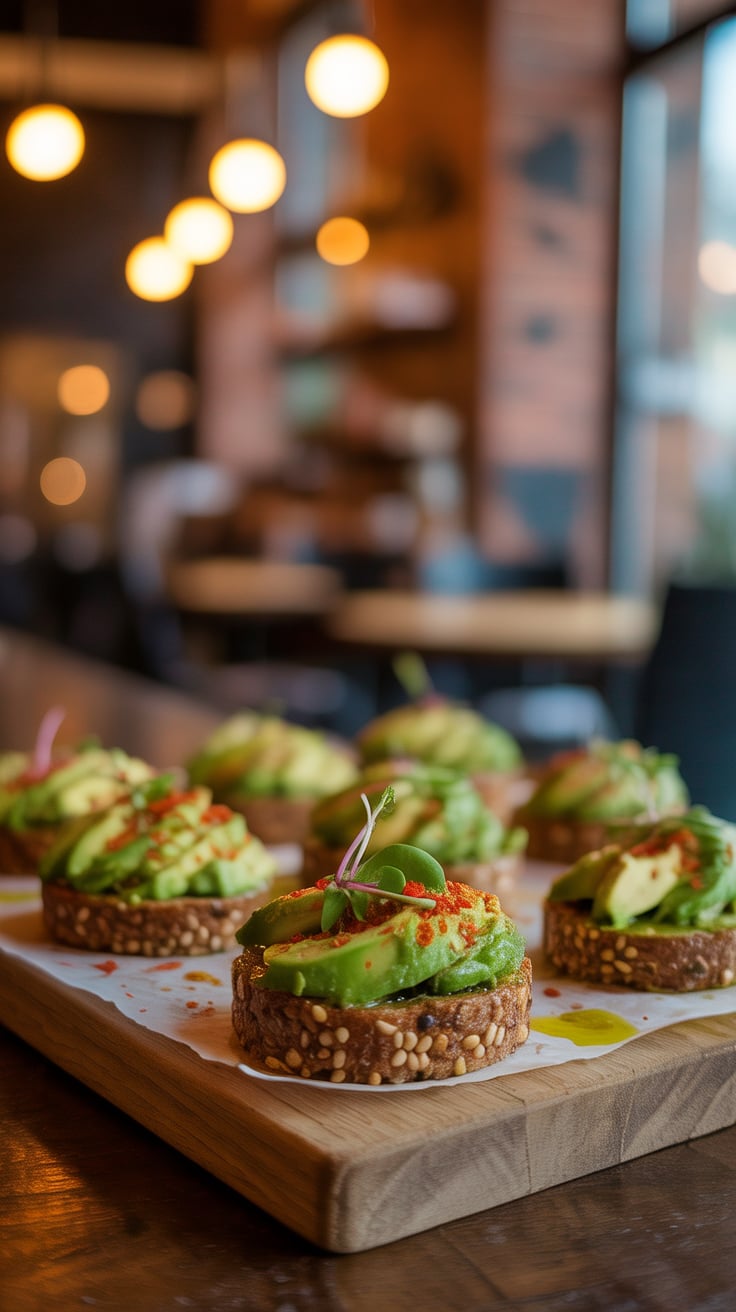 Say goodbye to ordinary snacks and hello to these delightful Avocado Toast Bites that replicate the trendy café experience right at home. Each bite features creamy avocado, fresh toppings, and the perfect crunch—ideal for brunch or any time of day!