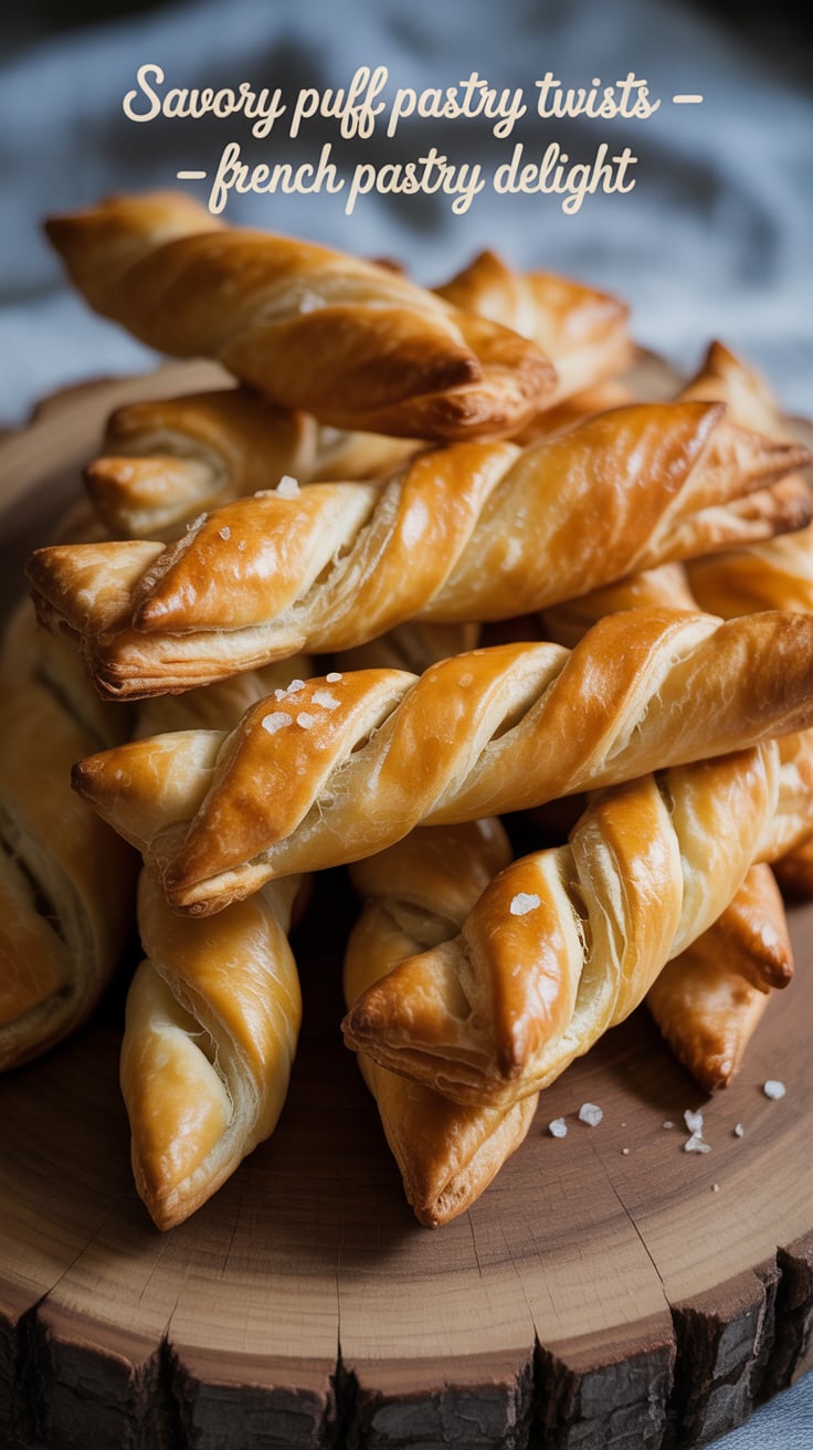 Elevate your entertaining with these delicious Savory Puff Pastry Twists, designed to replicate the bakery-style treat you know and love. Light, crispy, and bursting with flavor, these twists are sure to impress guests and satisfy your cravings, all from the comfort of home!