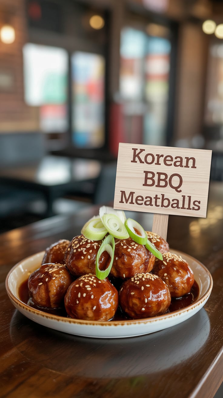 Craving that restaurant-quality taste? These meatballs pack all the umami flavor you love from your local Korean BBQ joint. With a secret blend of ingredients, you'll wonder why you ever settled for takeout!