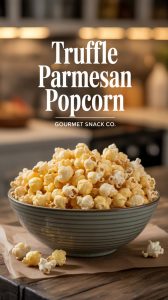 Why settle for ordinary popcorn when you can indulge in this luxurious truffle parmesan delight? This recipe offers the same rich, gourmet flavor that keeps you coming back for more, making every movie night feel like a special occasion.