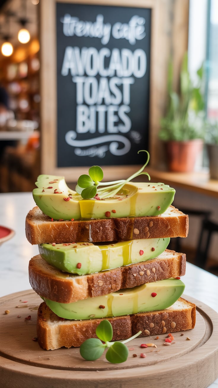 Experience the vibrant flavors of your favorite café with this easy copycat recipe for Avocado Toast Bites. With simple ingredients and endless topping possibilities, these bites promise to be a hit at your next gathering or as a satisfying snack.